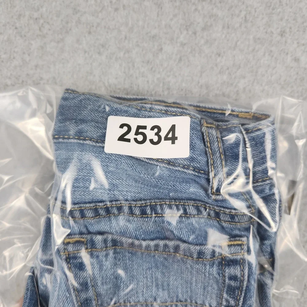 The Children's Place Jeans Kids 6 Blue Denim Medium Wash Slim Fit Skinny Grunge